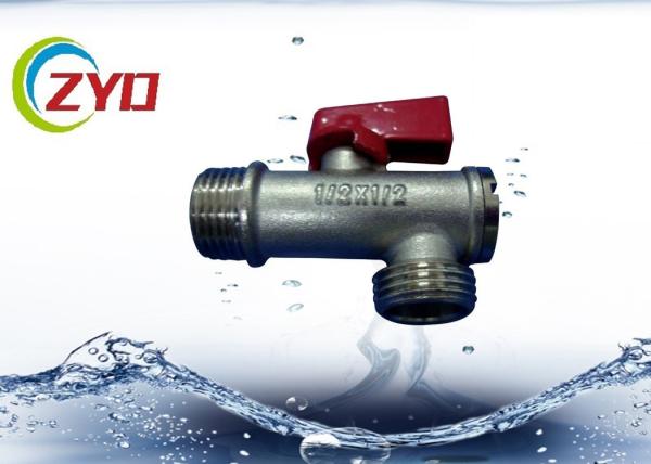 Low Weight Brass Plumbing Valves Stainless Steel Filter Medium Pressure
