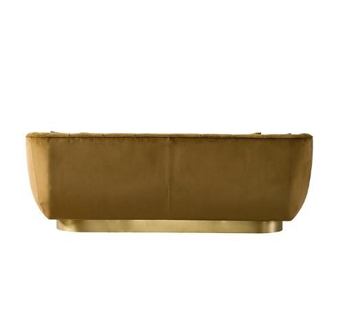 W 210cm Gold Base Comfortable Living Room Sofa