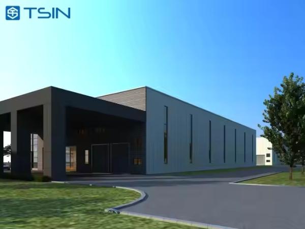Estructuras prefabricadas de acero con estructura de acero de alta resistencia y modulares