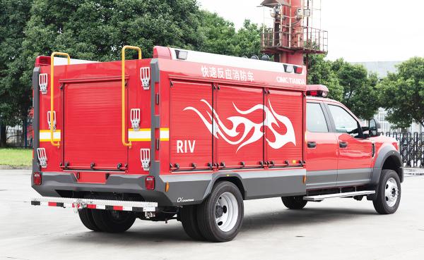 Ford 550 Rapid Intervention Vehicle Riv Rescue Fire Truck Specialized China Manufacturer