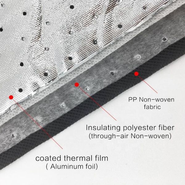 Lunch Box & Lunch Bag for Women Men, Large Insulated Adult Lunch Box Leakproof Lunchbox Cooler Bag for Work Picnic Beach,16L, Reusable Non Woven Part Aluminum Foil Non-woven Fabric Thermal Insulation