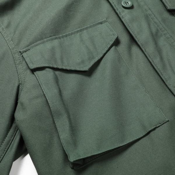 Prenda impermeable militar de la chaqueta de la ropa de Olive Green M65 a prueba de viento