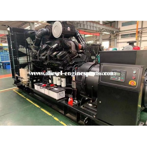 Nature Gas 1500kw Diesel Generator Set Mitsubishi Open Type