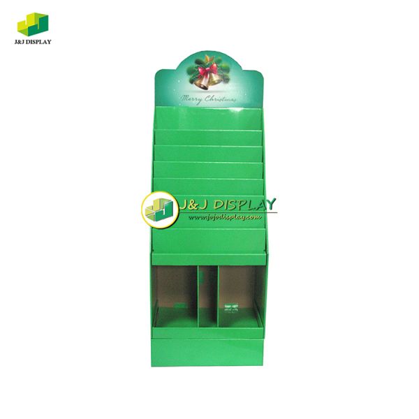 Knock Down Floor Stand Paper Display Boxes Eye Catching for Point of Sale Promotions