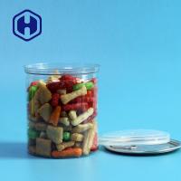Container pour animaux de compagnie recyclable transparent et imperméable à la fuite / Canne pour animaux de compagnie facile à ouvrir
