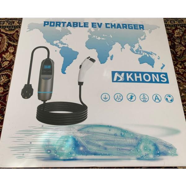 CE/FCC/RoHS аттестовало портативный заряжатель 110V-450V EV с гарантией 1 года