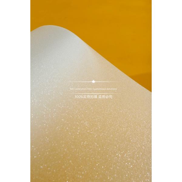 Multiple Extrusion Glitter Lamination Film For Photo Albums Eco Friendly
