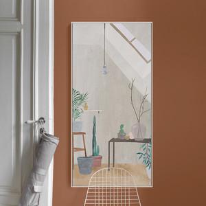 Wall Mounted Electric Flat Panel Heater Graphene film Material Far Infrared OEM