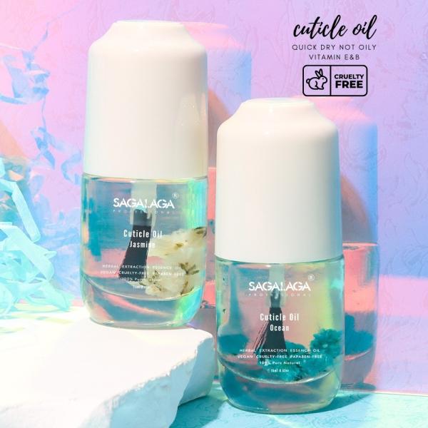 Vegan Free Nail Cuticle Growth Oil Natural Hydrating Softening With Flower Oil for Healthy Nails Manicure Tools