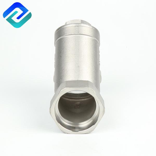Manual CF8 Filter Y Strainer Flange Type Npt Water Pipe Thread