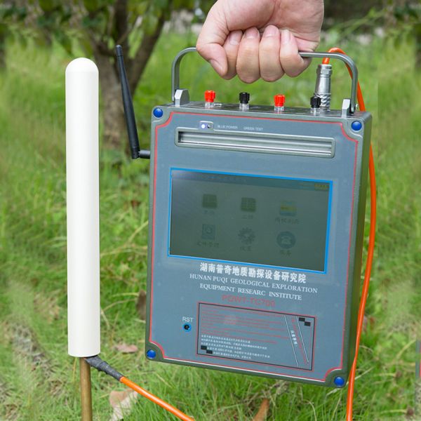 PQWT TC1200 Portable Water Detector with 1500m Depth Automatic Mapping and 7-inch HD Touch Screen Geophysical Survey Equipment