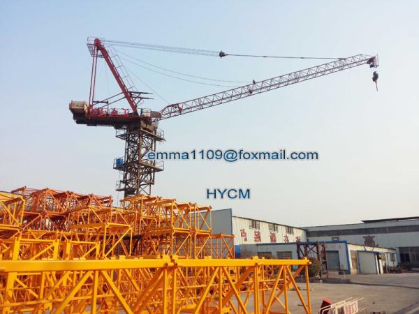 QTD4015 Luffing Jib Crane Tower Inner and External Climbing Type 6T Load