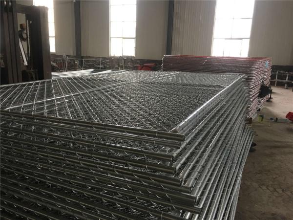 chain link temporary construction fence panels 6FT X 10F Mesh 2 3/8  x 2 3/8 ( 60mm x 60mm ) x 12 gauge wire