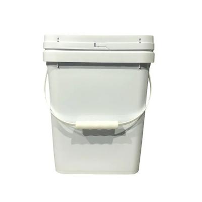 Stackable Square Plastic Buckets With Leak Proof Lids Square Plastic Pails