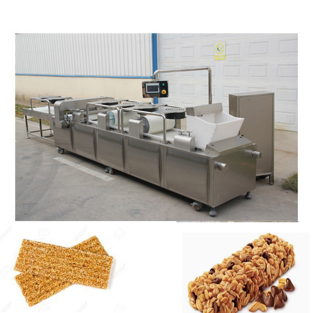 Rice Bar Puffed Rice / Dates / Cereal Bar Forming Machine SUS304 Material