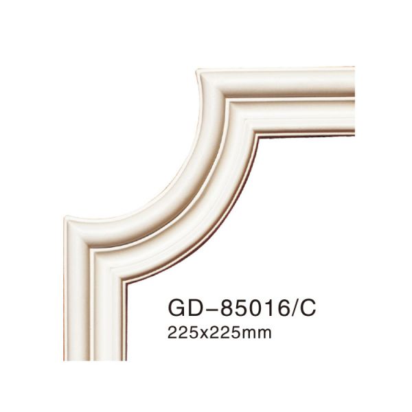 GD-85016-20 Hot-Sale Urethane Foam Flat Durable House Alteration Corner Molding For Dining room