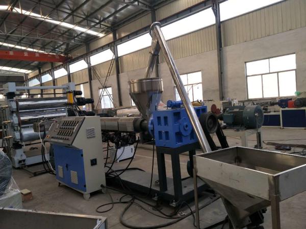 Polyrethane PVC Free Foamed Plastic Sheet Production Line 1-30mm Thickness