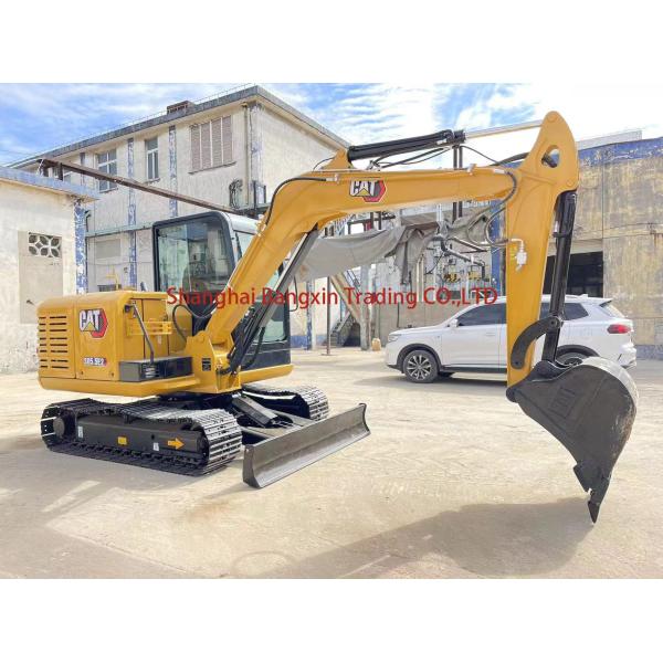 Made CAT 305.5E2 Mini Excavator with Original Hydraulic Cylinder in Good Condition