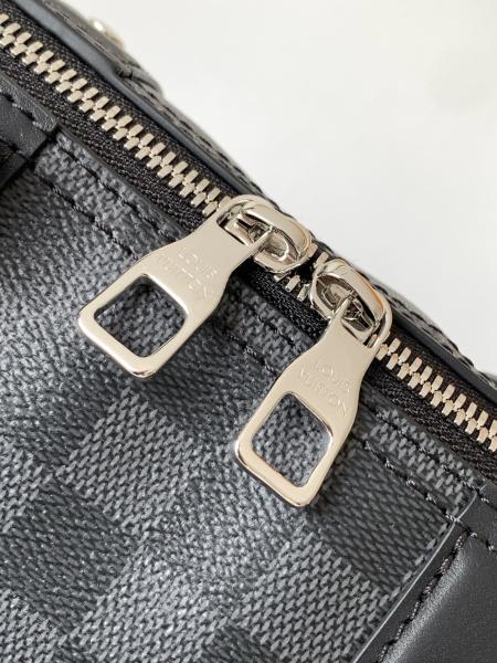 Mensageiro marcado Bag do tabuleiro de damas do LV Keepall BandoulièRe 25 dos homens