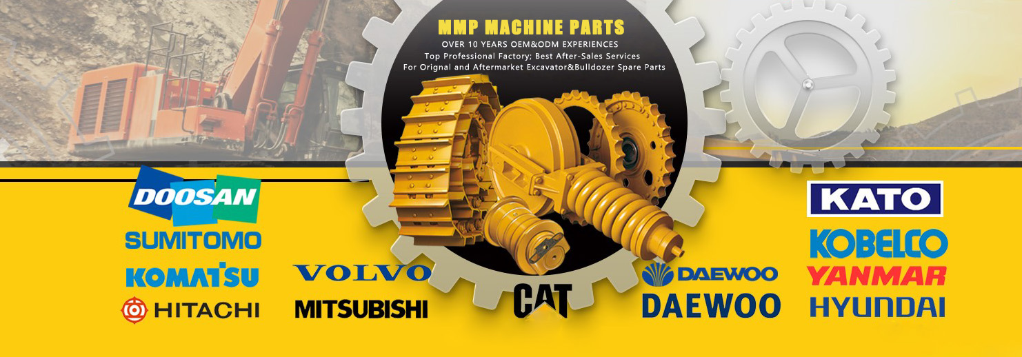 D10N D10R D10T Bulldozer Undercarriage Spare Parts Double Track Roller Bottom Roller