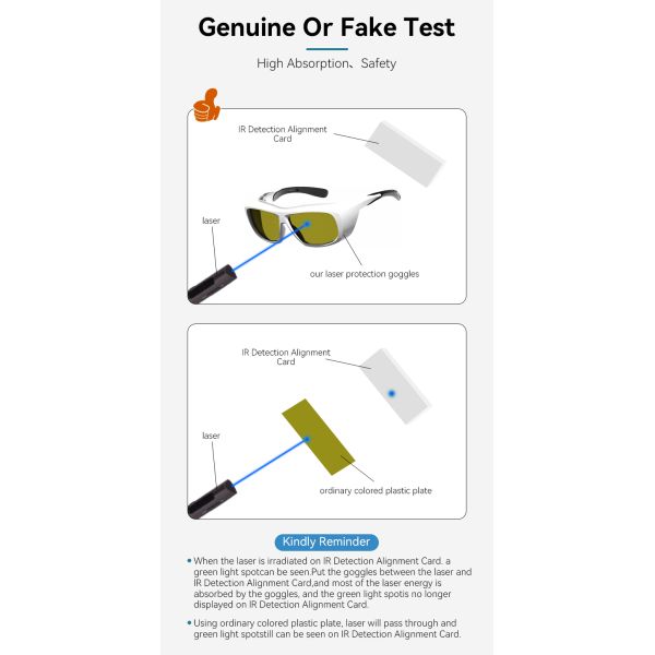 LASER LASER Laser protective glasses certified laser protect glasses laser lenses protect laser laser protector laser protective 532 laser protection glasses 190-510nm laser protective glasses