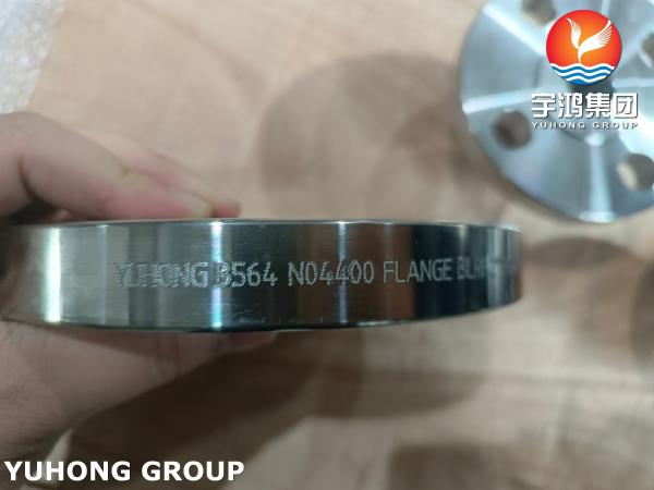 ASTM B564 N04400 Monel 400 alliage de nickel en acier forgé à l'aveugle avec flange de face surélevée B16.5