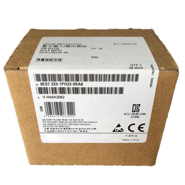 SIEMENS SIMATIC S7-200 PLC 6ES7223-1PL22-0XA8 EM 223 24 VDC Digital Comb 16 Inputs/16 Relay Outputs