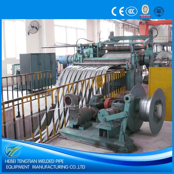 Fendeuse d'acier automatique complète 1300mm Largeur max. 150m/min Vitesse