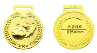 Médailles Fabricants en gros Médaille 3D en métal Trophée d'or Médaille en argent Médaille en bronze Médailles sportives sur mesure Médailles de football