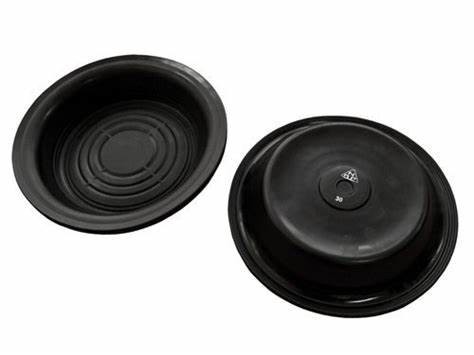Black Rubber Diaphragm Drilling Equipment Sensor Mountings