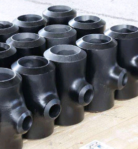 Level End ASME B16.9 Steel Pipe T Connector Butt Welded Pipe Fitting API