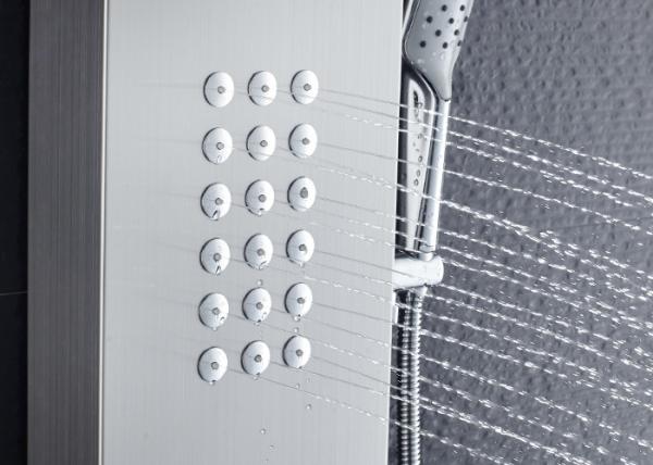 OEM / ODM ROVATE Shower Panel With Waterfall Head Water Temp Accurate To ±1°C