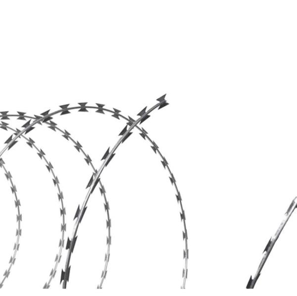 New Type Top Sale BTO22 Hot Dipped Galvanized Concertina Razor Barbed Wire Anti Climb For Sale
