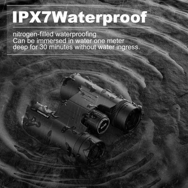 G 10x42 binoculares de alta potencia para visualización a larga distancia