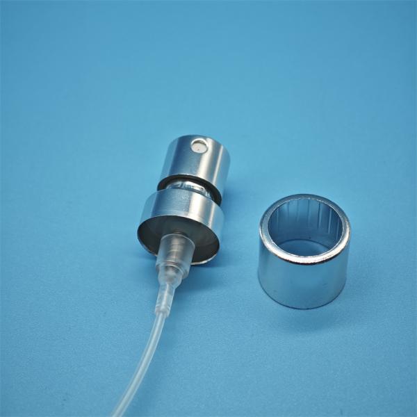 Silver Colour Perfume Spray Crimp Pump For Fragrance Distribution