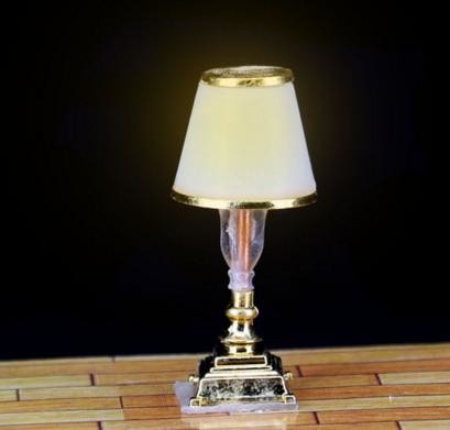 model metal table lamp, 1:20 miniature table lights,metal building light,architectural model accessories,model materials