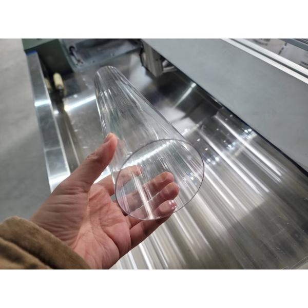 Линия производства прозрачных труб PC с двигателем Siemens