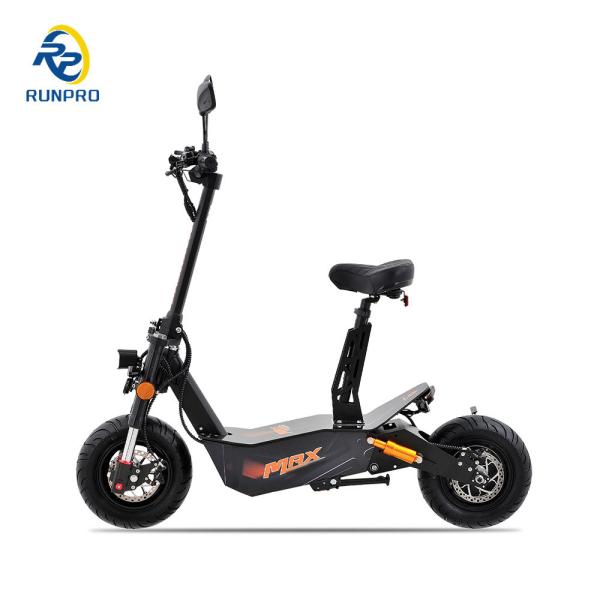2000W 48V Hub Motor CEE COC Mobilidade Scooter Elétrico Adultos E-Scooter com Design