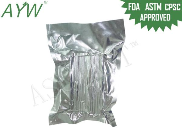 Salvar a folha de alumínio dos sacos do empacotamento de vácuo do frescor do alimento, sacos da poupança do alimento para o bacon da fatia