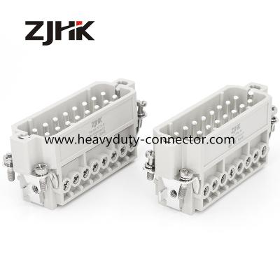 32 longa vida resistente de Pin Screw Terminal Double 16 Pin Male And Female Connector