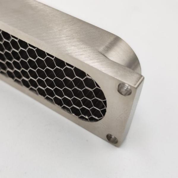 Accept Customized Size 300*300mm Stainless Steel Honeycomb Ventilation With Various Frame