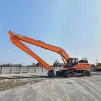 CAT320 PC200 Excavadora de 1400 kg com braço longo com 2600 kg Boom longo, escavadora de longo alcance para aluguer