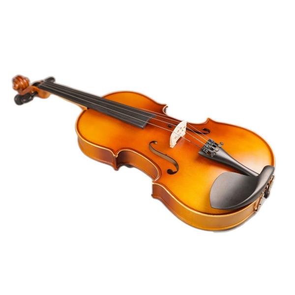 Professional golden yellow natural flame maple handmade violin VA-303 caterina middle grade Handmade violin