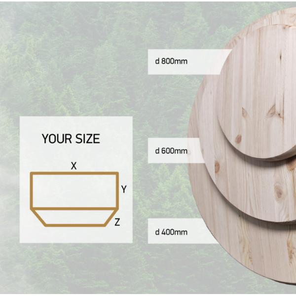 Fabrication de tablettes 2 mm Petits cercles en bois Bonne absorption d'humidité