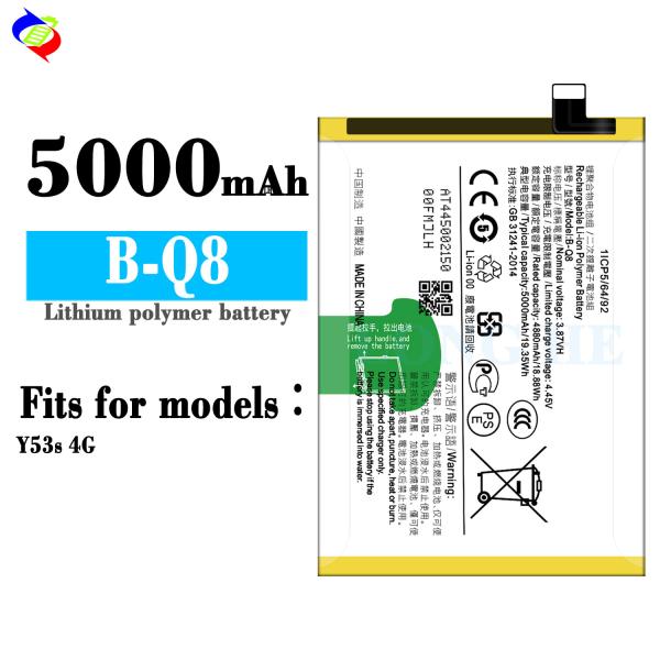 Stock B-Q8 Polidora de iones de litio Batería recargable para teléfono móvil VIVO Y53S Venta directa