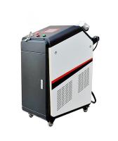 máquina de limpeza Handheld do laser de 100W 200W 300W 500W para a remoção da pintura