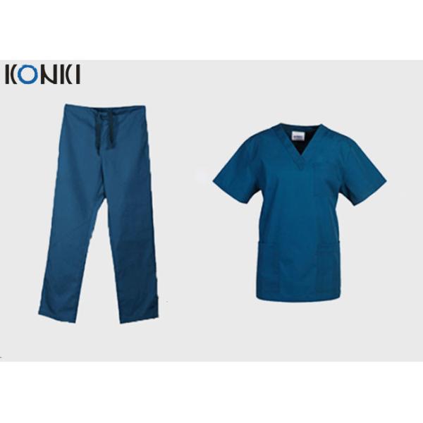 V Neck Surgical Gown  Medical Scrubs Uniforms For Men And Women