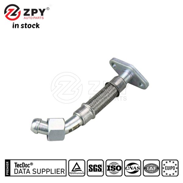 ZPY 028145736AJ Nueva línea de manguera de retorno de aceite del turbocompresor VW asiento Skoda Golf Jetta Beetle