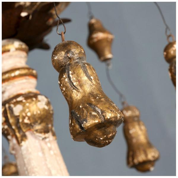 Vintage wood chandelier lighting for home lighting (WH-CI-75)
