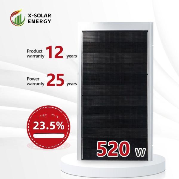 520W Hard BIPV Solar Steel Roofing Short Circuit Voltage Temperature Coeffi 0.04%